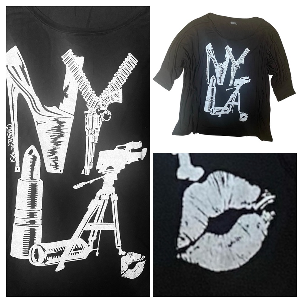 NEW LAUREN MOSHI BEVERLY HILLS NY LA TEE